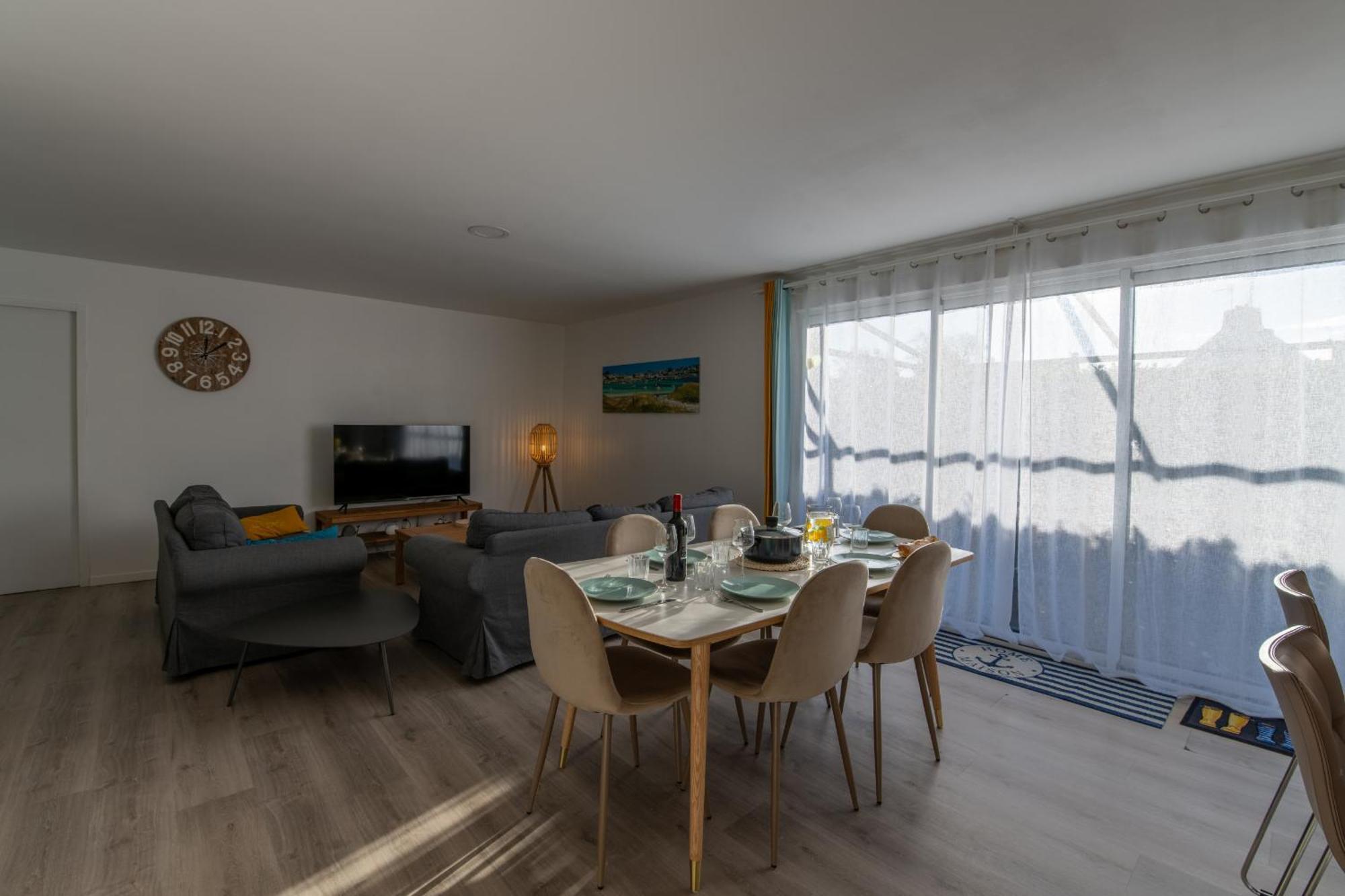 Roscaroc Enez Hir - Charmant T4 Proche Plage Ploudalmézeau Exterior foto